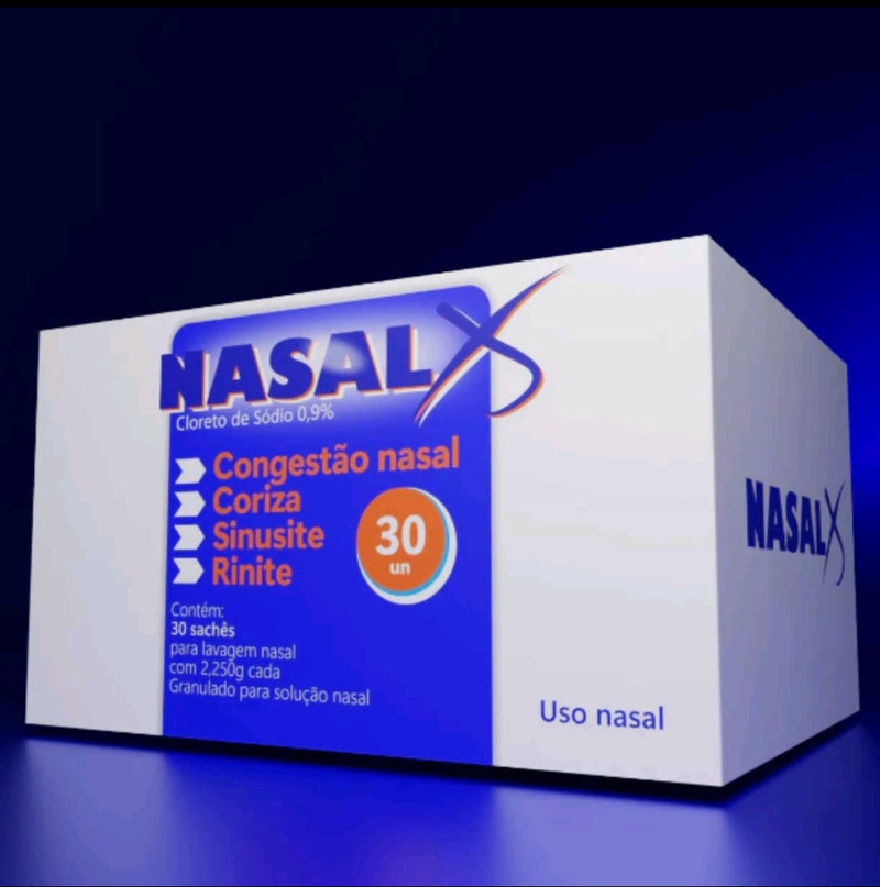 Solução Nasal - Refil 0,9% envelope granulado - 30 unidades